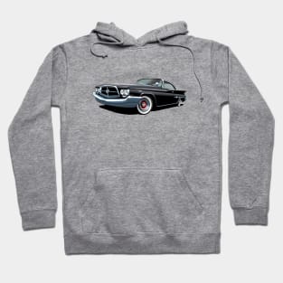 1960 chrysler 300f in Formal Black Hoodie